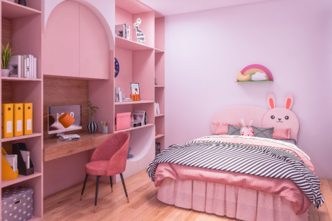 Thiết Kế Phòng Ngủ 10m2 Cho Bé Đẹp, Tiện Nghi Và Hợp Lý