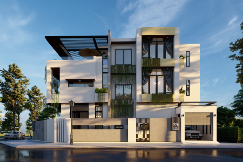 Top 10 Mẫu Biệt Thự 2 Tầng 5 Phòng Ngủ Đẹp Nhất 2025